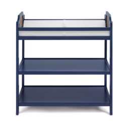 Brees - Changing Table - Midnight Blue, Brownstone