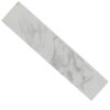 Engineered Marble Stone Bathroom Sink Side Splash - Bianco Carrara Wenato - Image 6