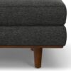 Morrison - Large Rectangular Ottoman - Charcoal Gray - Image 5