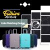 Expandable Hardshell Suitcase Double Spinner Wheels Pp Luggage Sets Lightweight Durable Suitcase & Tsa Lock, 3 Piece Set (20/24/28) - Black - Image 5