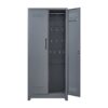 Metal Storage Cabinets, Cleaning Tool Cabinet With Locking Door, Tall Broom Tool Organizer, Large Storage Cabinet For Kitchen - Gray - Image 20