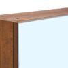 Wall Mounted Bathroom Storage Cabinet With Mirror Door, Medicine Cabinet, Over The Toilet Storage Cabinet With Shelves And Towel Rack - Walnut Brown - Image 11
