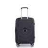 Expandable Hardshell Suitcase Double Spinner Wheels Pp Luggage Sets Lightweight Durable Suitcase & Tsa Lock, 3 Piece Set (20/24/28) - Black - Image 12
