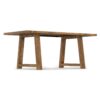Whitley - Dining Table In Burnt Wax - Brown - Image 3