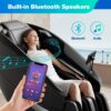 Massage Chair Full Body, Shiatsu Massage Chair Recliner With Airbag Massage, LCD Touch Screen, Lower Back And Calf Heating, Customizable Features And Zero Gravity Modes - Black - Image 3