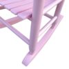 Children's Rocking Chair Indoor Or Outdoor, Suitable For Kids, Durable - Light Pink - Image 8