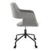 Margarite - Contemporary Adjustable Office Chair - Black / Gray - Image 2