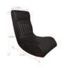 Foldable Gaming Chair With Onboard Speakers, LED Strip Lighting, Bluetooth, Vibration Massage, USB Charging Port - Black - Image 3