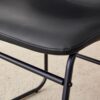 (Set of 4) Classic Chairs, A Stylish Seat Suitable For Modern Minimalist And Industrial Style Environments - Black - Image 12