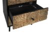 3 Drawer Cabinet, Suitable For Bedroom - Black - Image 5