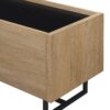 Contemporary Low Profile TV Stand For TVs Up To 65" - Coastal Oak - Image 2