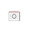 Powder Coated Fire Pit With Surface - Gray - Image 6