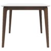 Lindsey - White Top Dining Table - Brown / White - Image 7