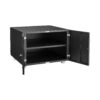 26" Office Furniture Copier Cabinet 2 Door Steel Copier Stand Mobile Pedestal File Printer Stand - Black - Image 9