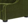 Robin - Tufted Wingback Pet Sofa Bed, Medium - Olive Green - Image 6