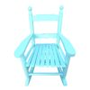 Children's Rocking Chair Indoor Or Outdoor, Suitable For Kids, Durable - Light Blue - Image 2