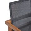 Dining Chair With Frame And Mesh Seating (Set of 2) - Teak - Image 12