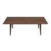 Levi - Modern Style Rectangular Dining Table - Brown - Image 12