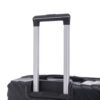 3 Piece Travel Lightweight Suitcase With Wheels, Password Lock, Business And Travel Carry On Luggage (20" / 24" / 28") - Black - Image 3