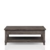 Lift Top Cocktail Table With Casters - Gray - Image 3