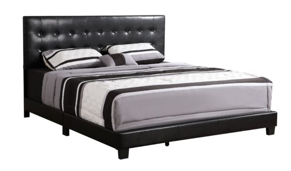 Caldwell - Full Bed Stylish Contemporary - Black