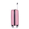 2 Piece Luggage Sets Lightweight Suitcase, Spinner Wheels, (20/14) - Pink - Image 13