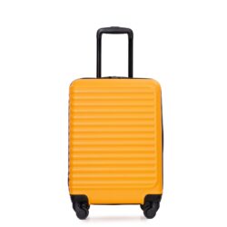 20" Carry On Luggage Lightweight Suitcase, Spinner Wheels - Orange