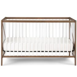 Pixie Zen - 3 In 1 Crib - Walnut / White