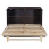 Queen Murphy Bed With Large Drawers - Espresso - Image 10