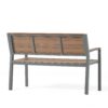Davos - Bench - Gray / Brown - Image 6
