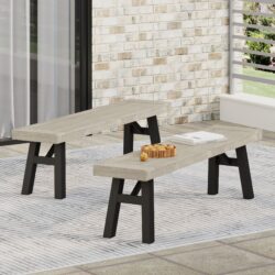 Bettina - Bench - Gray