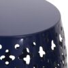 Metal End Table Large - Navy Blue - Image 9