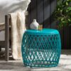 Alamera - Side Table - Teal - Image 6