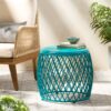 Alamera - Side Table - Teal - Image 8