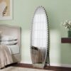 Crystal Full Length Mirror With Stand - Black / Silver - Image 8