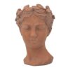 D7X11" Visage Head Bust Planter - Brown - Image 2