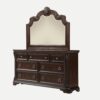 7 Drawer Dresser - Mahogany - Image 2
