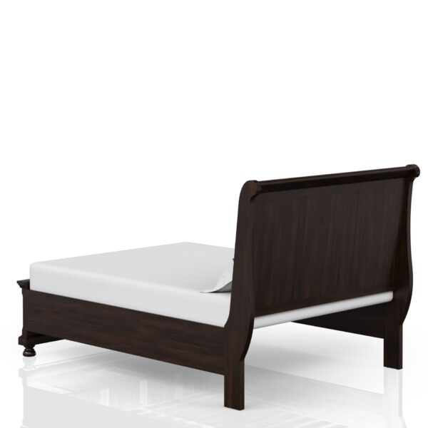 King Storage Bed Stylish - Cherry