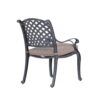 Rectangular 7 Piece 85.83" Long Aluminum Dining Set With Cushions - Antique Brown - Image 9