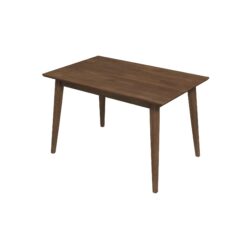 Levi - Modern Rectangular Dining Kitchen Table - Brown