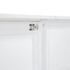 Full Size Murphy Bed With Drawers, Cabinets And USB Ports - White - Image 13