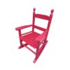 Children's Rocking Chair Indoor Or Outdoor, Suitable For Kids, Durable - Red - Image 3