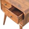 Avora - 3 Drawer Nightstand - Brown - Image 8