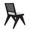 Modern 6 Piece Extendable Dining Table Set With 4 Wicker Back Upholstered Dining Chairs And Long Bench, 2 Removable Leaf - Espresso - Image 23