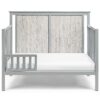 Connelly - 4 In 1 Convertible Crib - Gray, Rockport Gray - Image 2
