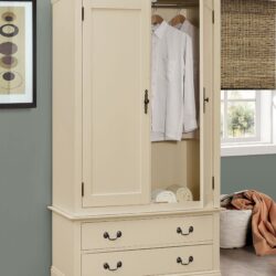 Elegant Traditional Armoire - Beige
