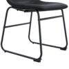 (Set of 4) Classic Chairs, A Stylish Seat Suitable For Modern Minimalist And Industrial Style Environments - Black - Image 16