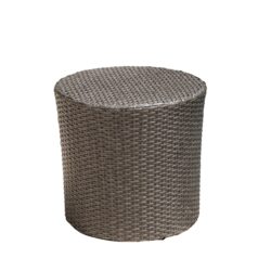 Kingstown - Barrel Side Table - Gray