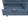 7 Drawer Cabinet, American Furniture, Suitable For Bedroom, Living Room, Study - Blue - Image 7