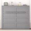Queen Size, Murphy Wall Bed - Gray - Image 9